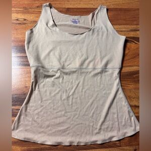 SPANX Tan Sleeveless Tank Top